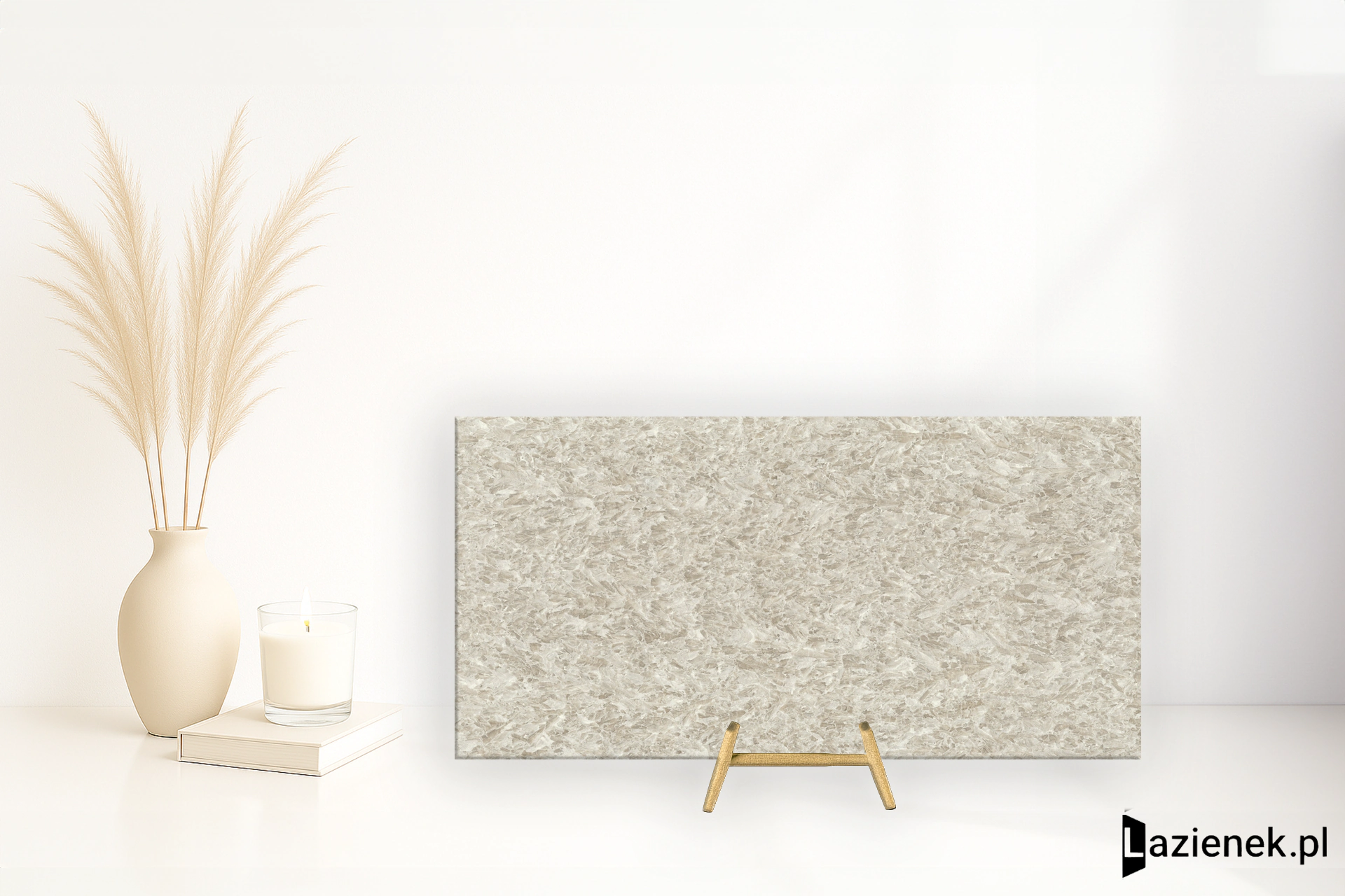 Graniti Fiandre Selenite Maximum Selenite White kryształowa 37.5x75 cm gr. 6 mm - płytka rektyfikowana / MSJ298673
